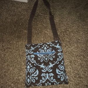 Belvah brown shoulder bag